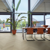 Floorlife Floorlife YUP Fulham Chevron Plak PVC Hongaarse Punt - Smoky