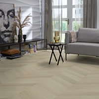 Floorlife Floorlife YUP Fulham Chevron Plak PVC Hongaarse Punt - Smoky