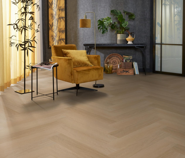 Floorlife Floorlife YUP Fulham Plak PVC Visgraat Vloer - Natural Oak