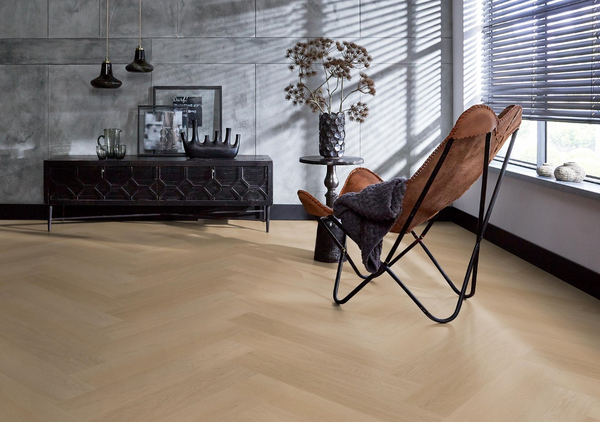 Floorlife Floorlife YUP Fulham Plak PVC Visgraat Vloer - Natural Oak