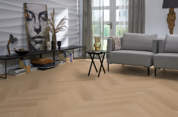 Floorlife Floorlife YUP Fulham Plak PVC Visgraat Vloer - Dark Oak