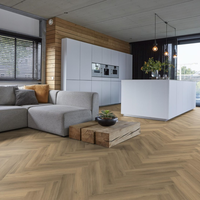 Floorlife Floorlife YUP Herringbone Plak PVC Visgraat Vloer - Natural