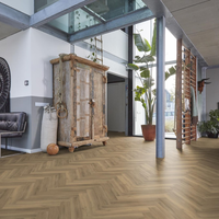 Floorlife Floorlife YUP Herringbone Plak PVC Visgraat Vloer - Natural
