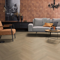 Floorlife Floorlife YUP Herringbone Plak PVC Visgraat Vloer - Warm Natural