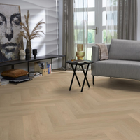 Floorlife Floorlife YUP Herringbone Plak PVC Visgraat Vloer - Warm Natural