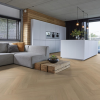Floorlife Floorlife YUP Herringbone Plak PVC Visgraat Vloer - Warm Natural