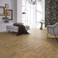 Floorlife Floorlife YUP Herringbone Plak PVC Visgraat Vloer - Dark Oak