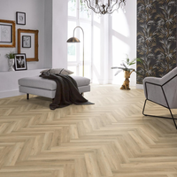 Floorlife Floorlife YUP Herringbone Plak PVC Visgraat Vloer - Beige