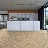 Floorlife Floorlife YUP Herringbone Plak PVC Visgraat Vloer - Beige