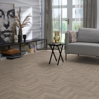 Floorlife Floorlife YUP Herringbone Plak PVC Visgraat Vloer - Smoky