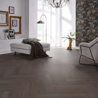 Floorlife Floorlife YUP Herringbone Plak PVC Visgraat Vloer - Charcoal