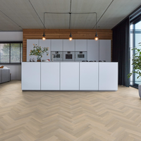 Floorlife Floorlife YUP Herringbone Small Plak PVC Visgraat Vloer - Beige