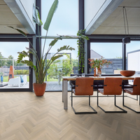 Floorlife Floorlife YUP Herringbone Small Plak PVC Visgraat Vloer - Beige