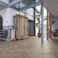 Floorlife Floorlife YUP Leyton Plak PVC Visgraat Vloer - Light Oak