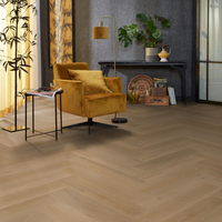 Floorlife Floorlife YUP Leyton Plak PVC Visgraat Vloer - Warm Oak