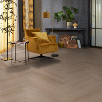 Floorlife Floorlife YUP Merton Plak PVC Visgraat Vloer - Dark Oak