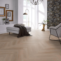 Floorlife Floorlife YUP Merton Plak PVC Visgraat Vloer - Dark Oak