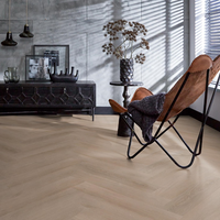 Floorlife Floorlife YUP Merton Plak PVC Visgraat Vloer - Dark Oak