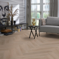 Floorlife Floorlife YUP Merton Plak PVC Visgraat Vloer - Dark Oak