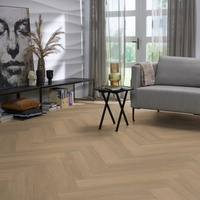 Floorlife Floorlife YUP Sutton Herringbone Plak PVC Visgraat Vloer - Warm Natural