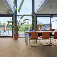 Floorlife Floorlife YUP Sutton Herringbone Plak PVC Visgraat Vloer - Warm Natural