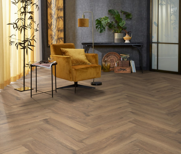 Floorlife Floorlife Bayside Visgraat Laminaat - Natuur Eiken