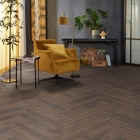Floorlife Floorlife Bayside Collection Visgraat Laminaat - Gerookt Donker Eiken