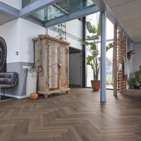 Floorlife Floorlife Bayside Collection Visgraat Laminaat - Warm Bruin