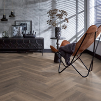 Floorlife Floorlife Bayside Visgraat Laminaat - Warm Bruin