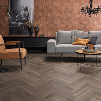 Floorlife Floorlife Bayside Collection Visgraat Laminaat - Warm Bruin