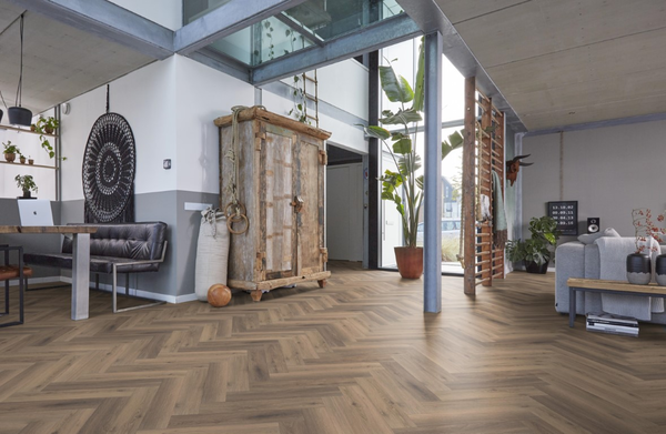 Floorlife Floorlife Bayside Visgraat Laminaat - Licht Bruin