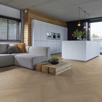 Floorlife Floorlife Cross Kingston Visgraat Laminaat - Midden Eiken