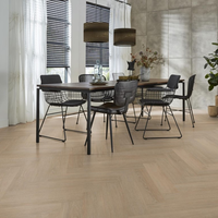 Floorlife Floorlife Cross Kingston Visgraat Laminaat - Midden Eiken