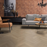 Floorlife Floorlife Cross Kingston Visgraat Laminaat - Midden Eiken