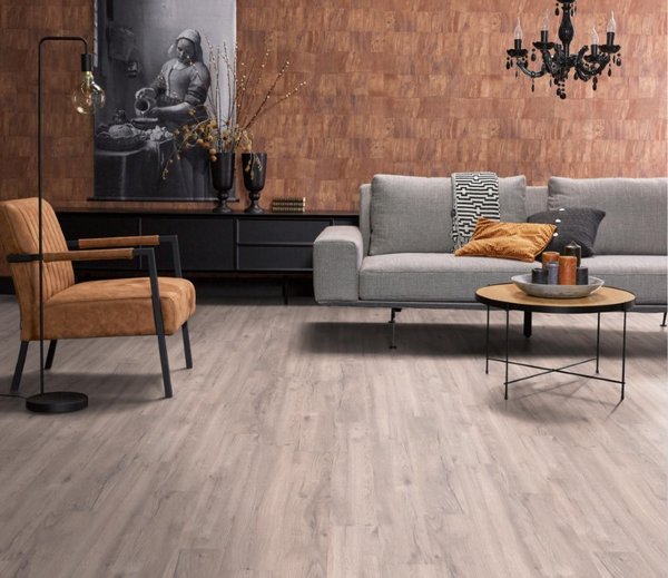 Floorlife Floorlife Ingelstad Laminaat Extra Breed - Beige Eiken