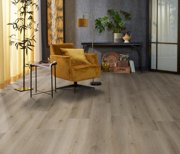 Floorlife Floorlife Ingelstad Laminaat Extra Breed - Grijs Beige Eiken