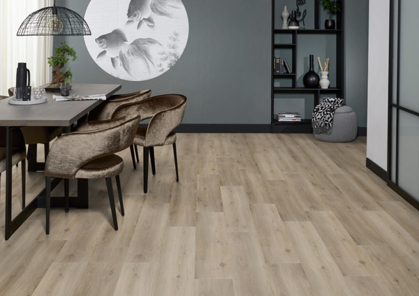 Floorlife Floorlife Ingelstad Laminaat Extra Breed - Grijs Beige Eiken