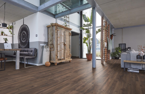 Floorlife Floorlife Inwood Laminaat Extra Breed - Gerookt Donker Eiken