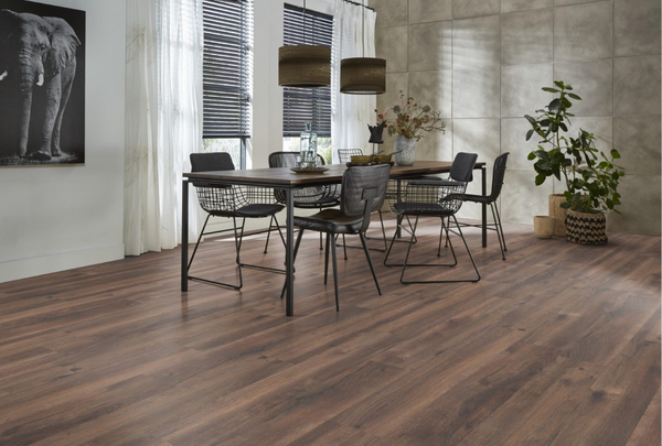 Floorlife Floorlife Inwood Laminaat Extra Breed - Gerookt Donker Eiken