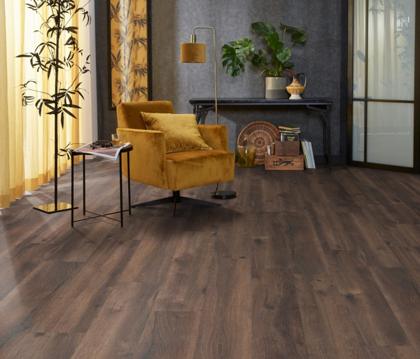 Floorlife Floorlife Inwood Laminaat Extra Breed - Gerookt Donker Eiken