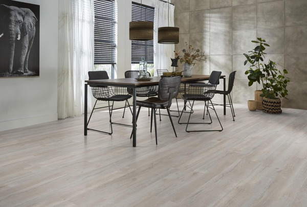 Floorlife Floorlife Ingelstad Laminaat Extra Breed - Licht Grijs Eiken