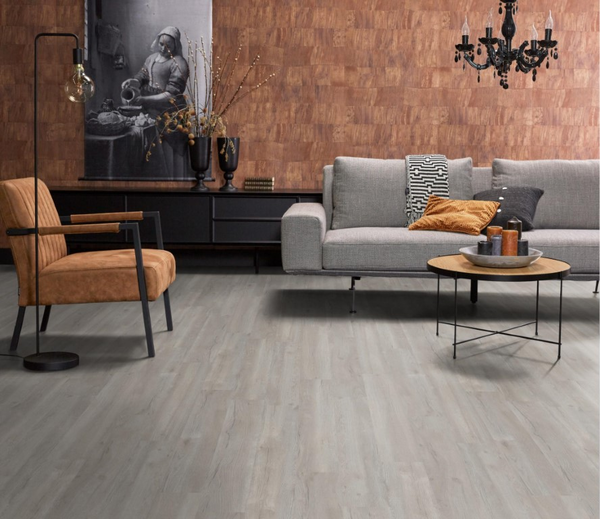 Floorlife Floorlife Ingelstad Laminaat Extra Breed - Licht Grijs Eiken