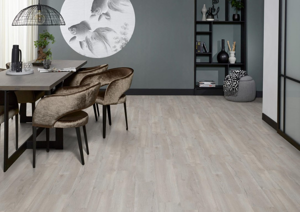 Floorlife Floorlife Ingelstad Laminaat Extra Breed - Licht Grijs Eiken