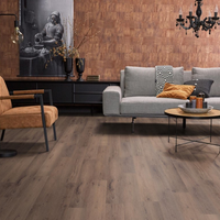 Floorlife Floorlife Livingston Laminaat - Grijs Bruin Eiken
