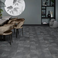 Floorlife Floorlife Madison Square Aqua - Watervast Tegel Laminaat - Donkergrijs