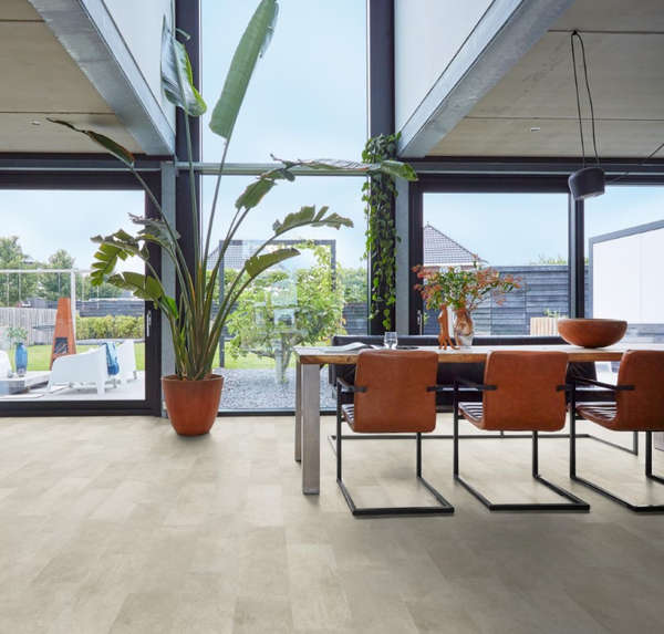 Floorlife Floorlife Madison Square Aqua - Watervast Tegel Laminaat - Grijs Bruin