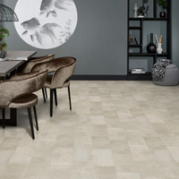 Floorlife Floorlife Madison Square Aqua - Watervast Tegel Laminaat - Grijs Bruin