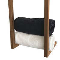 Wiesbaden Wiesbaden Loft Handdoekrek - 95x25x20cm - Geborsteld Brons Koper