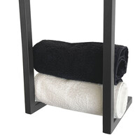Wiesbaden Wiesbaden Loft Handdoekrek - 95x25x20cm - Geborsteld Gunmetal