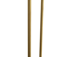 Wiesbaden Wiesbaden Loft Handdoekrek - 95x25x20cm - Geborsteld Messing